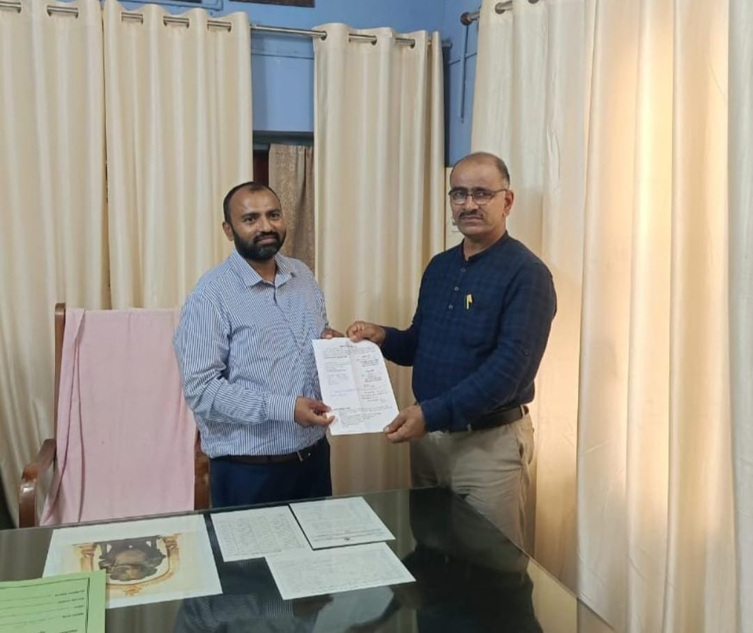 ಭಟ್ಕಳ ತಾಲೂಕು ಪಂಚಾಯತ್ ನೂತನ ಇ ಓ ಆಗಿ ಅಧಿಕಾರ ವಹಿಸಿಕೊಂಡ ಸುನಿಲ್ ಎಂ