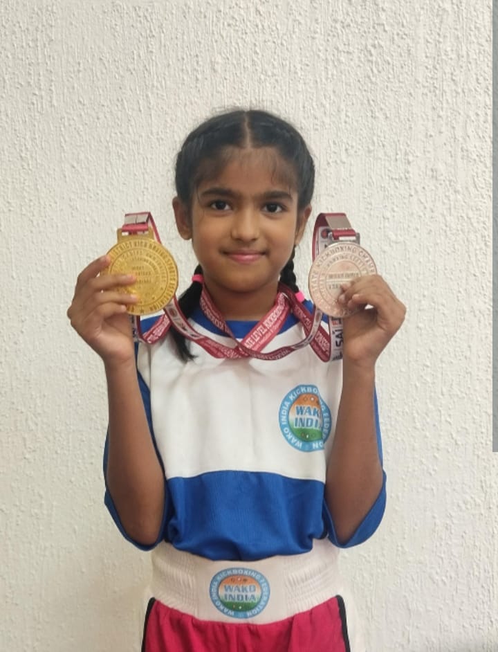 “5ನೇ ವಾಕೊ ಕರ್ನಾಟಕ ರಾಜ್ಯ ಮಟ್ಟದ ಕಿಕ್ ಬಾಕ್ಸಿಂಗ್ ಕ್ರೀಡಾಕೂಟ: ಚಿನ್ನ ಗೆದ್ದ ಪ್ರಣವಿ”