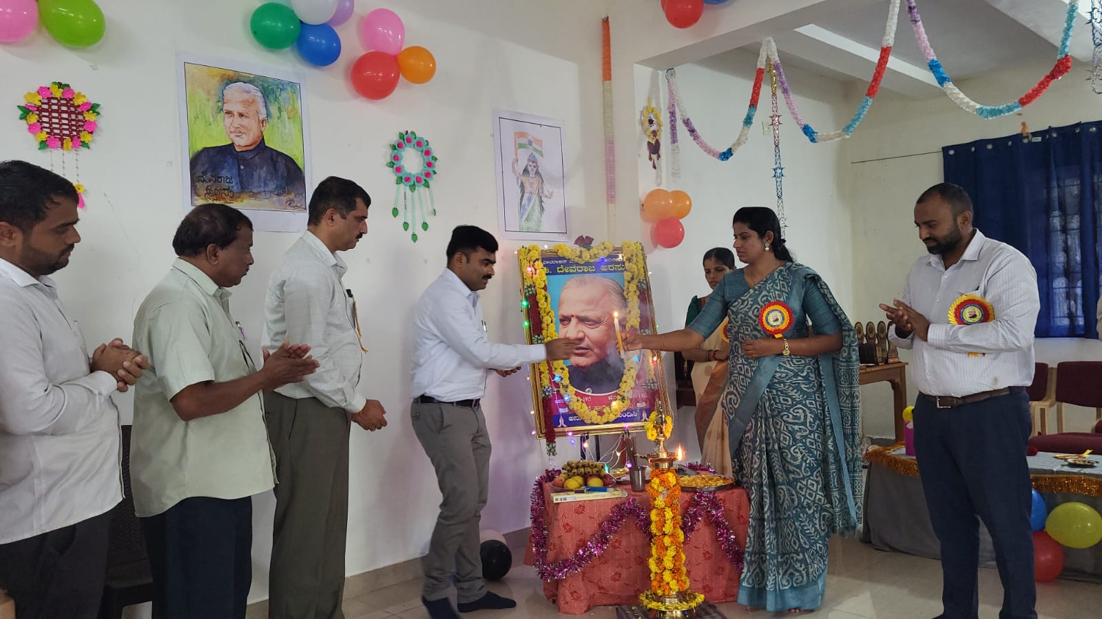 ಡಿ.ದೇವರಾಜು ಅರಸು ಜನ್ಮದಿನಾಚರಣೆ ಕಾರ್ಯಕ್ರಮ ಉದ್ಘಾಟಿಸಿದ ಉಪವಿಭಾಗಾಧಿಕಾರಿ ಕುಮಾರಿ ಕಾವ್ಯ ರಾಣಿ.